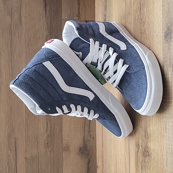 Van's SK8-Hi Brand new in the box authentic uper leather . - Picture 5 of 12